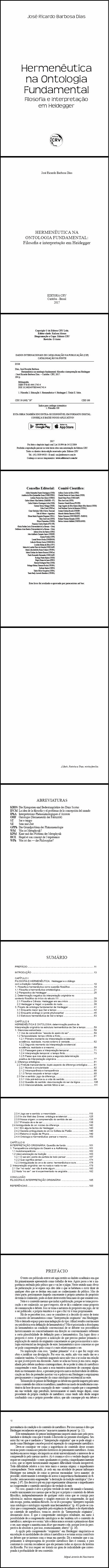 HERMENÊUTICA NA ONTOLOGIA FUNDAMENTAL:<br> filosofia e interpretação em Heidegger 